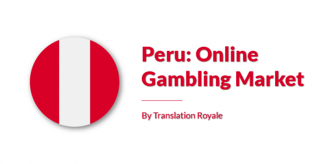 Peru Online Gambling Market Peru Online Gambling Market