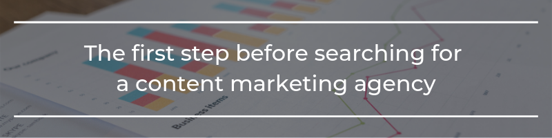 The first step before searching for a content marketing agency - Translation Royale