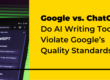 Google vs. ChatGPT - Do AI Writing Tools Violate Google’s Quality Standards - Translation Royale